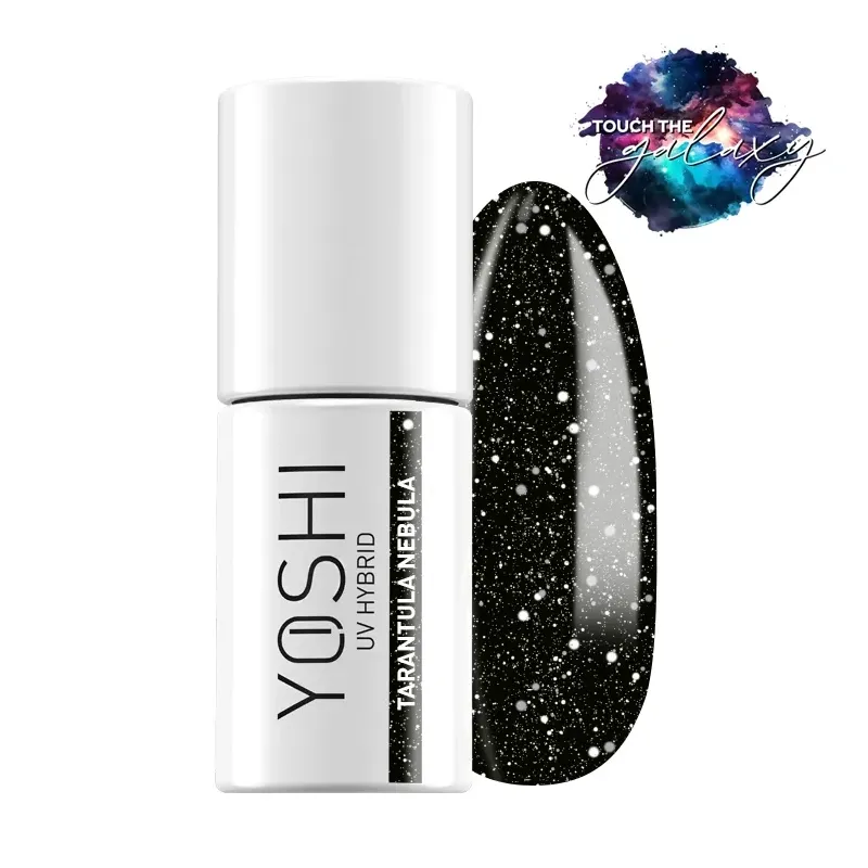 Yoshi Touch The Galaxy 530 Tarantula Nebula Brokatowy lakier hybrydowy do paznokci 6ml Yoshi Touch The Galaxy 530 Tarantula Nebula Brokatowy lakier hybrydowy do paznokci 6ml