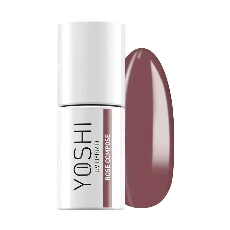 YOSHI Lakier Hybrydowy 326 Rose Compose 6ml Kolekcja Ciao Italiani YOSHI Lakier Hybrydowy 326 Rose Compose 6ml Kolekcja Ciao Italiani