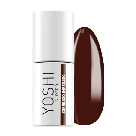 YOSHI Lakier Hybrydowy 328 Espresso Impresso 6ml Kolekcja Ciao Italiani