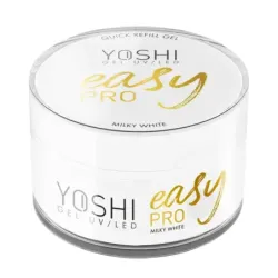 YOSHI Żel Easy PRO Gel UV LED MILKY WHITE 15 ml