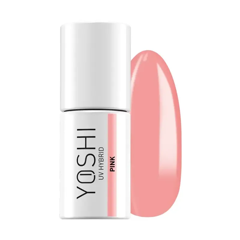 YOSHI Lakier Hybrydowy 004 French Pink 6ml Kolekcja French Line YOSHI Lakier Hybrydowy 004 French Pink 6ml Kolekcja French Line
