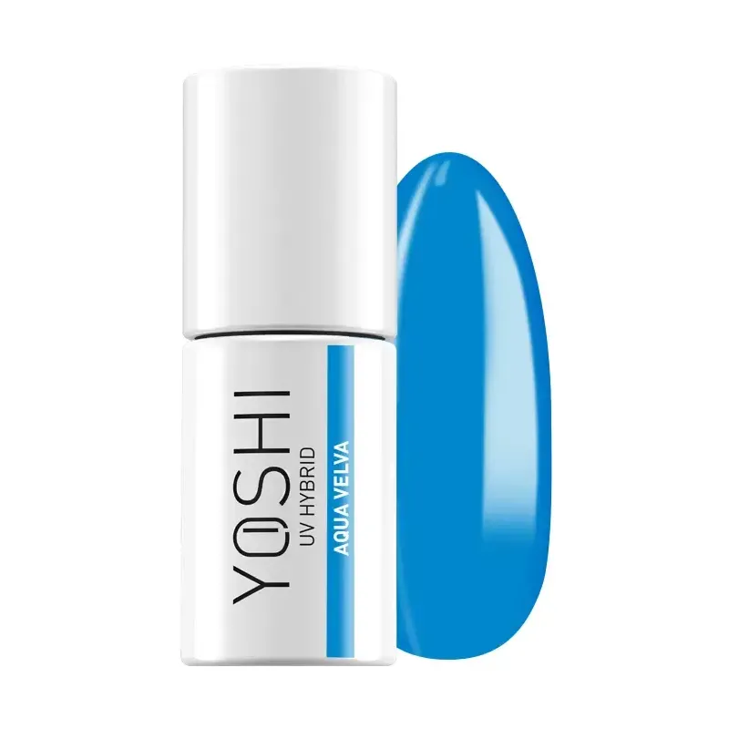 YOSHI Lakier Hybrydowy 127 Aqua Velva 6ml Kolekcja Kolekcja Drink Me YOSHI Lakier Hybrydowy 127 Aqua Velva 6ml Kolekcja Kolekcja Drink Me