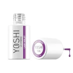 YOSHI Lakier Hybrydowy 126 Lady Violet 6ml Kolekcja Drink Me