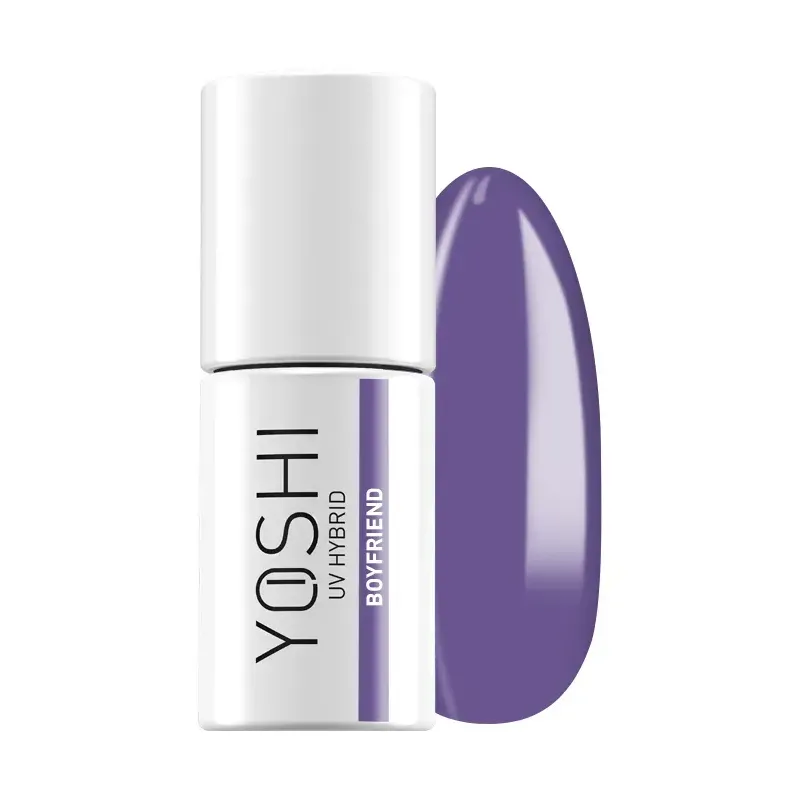 Yoshi Blue Jeans 518 Boyfriend Kolorowy lakier hybrydowy do paznokci 6ml