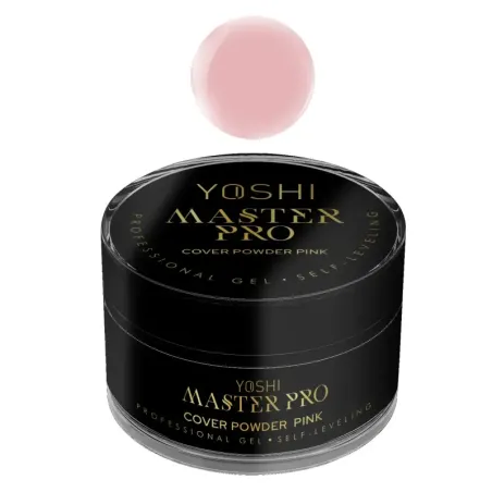 YOSHI Żel Samopoziomujący Master PRO Gel UV LED Cover Powder Pink 15 ml