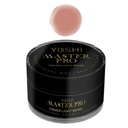 YOSHI Żel Samopoziomujący Master PRO Gel UV LED Cover Light Beige 15 ml