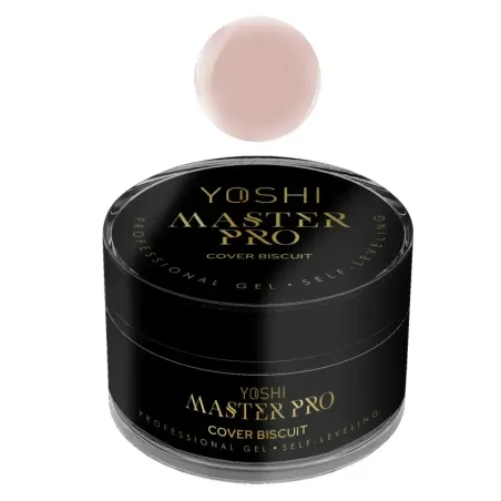 YOSHI Żel Samopoziomujący Master PRO Gel UV LED Cover Biscuit 15 ml