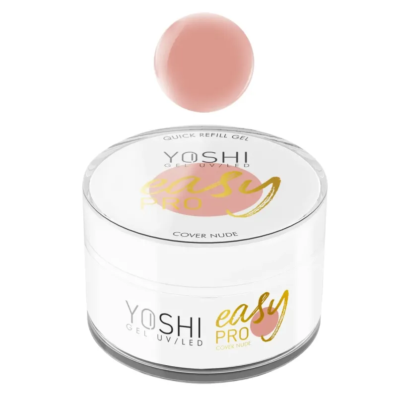 YOSHI Żel Easy PRO Gel UV LED COVER NUDE 50 ml YOSHI Żel Easy PRO Gel UV LED COVER NUDE 50 ml