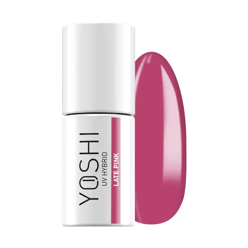 Yoshi Lakier Hybrydowy 313 Late Pink 6ml Yoshi Lakier Hybrydowy 313 Late Pink 6ml