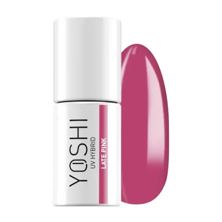 Yoshi Lakier Hybrydowy 313 Late Pink 6ml