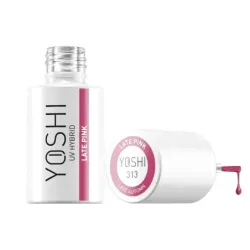 Yoshi Lakier Hybrydowy 313 Late Pink 6ml