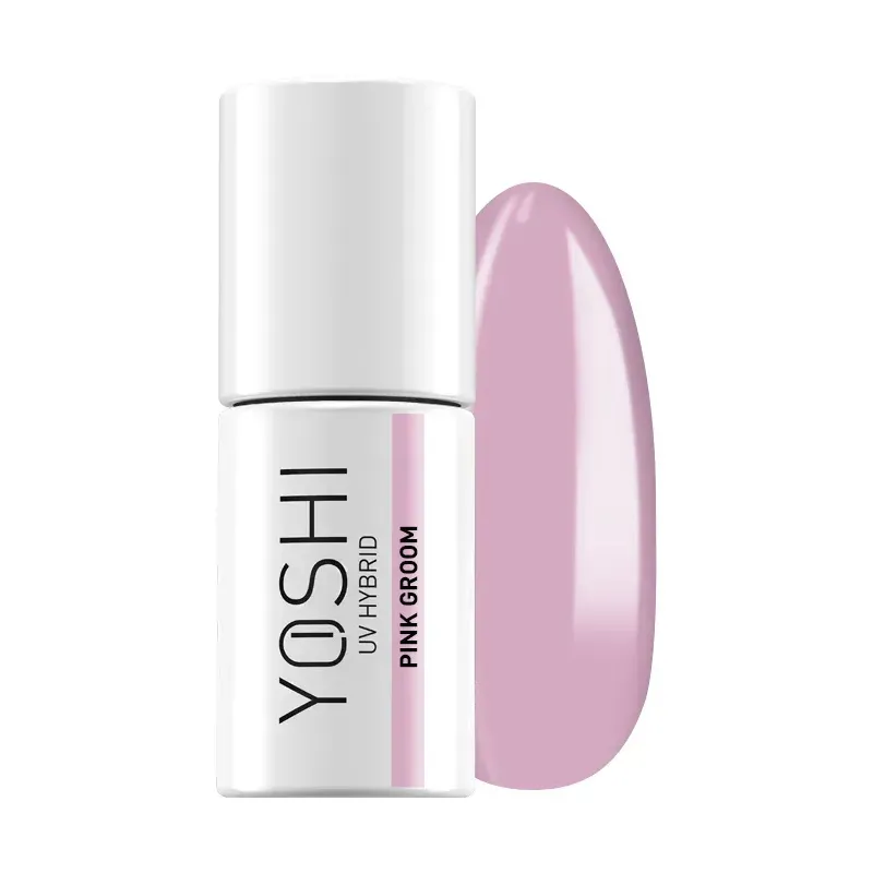 Yoshi Lakier Hybrydowy 212 Pink Groom 6ml Yoshi Lakier Hybrydowy 212 Pink Groom 6ml