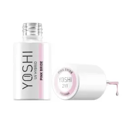 Yoshi Lakier Hybrydowy 211 Pink Bride 6ml