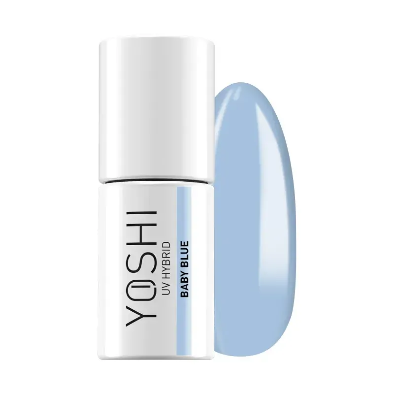 Yoshi Lakier Hybrydowy 801 Baby Blue 6ml Yoshi Lakier Hybrydowy 801 Baby Blue 6ml