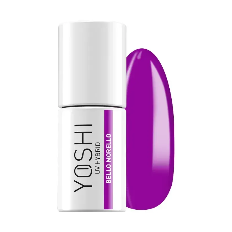 YOSHI Lakier Hybrydowy 703 Bello Morello 6ml YOSHI Lakier Hybrydowy 703 Bello Morello 6ml