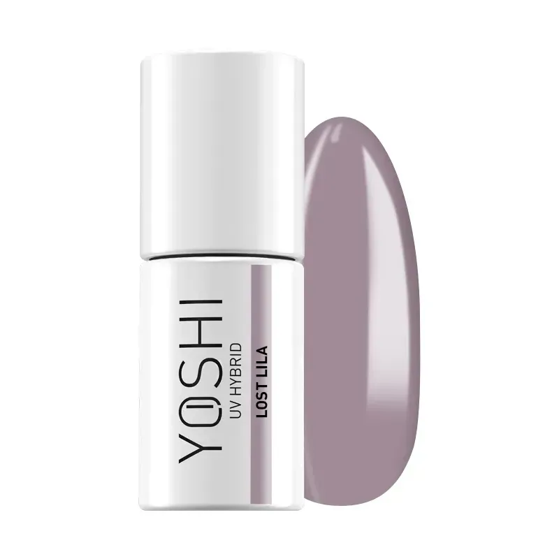YOSHI Lakier Hybrydowy 102 Lost Lila 6ml YOSHI Lakier Hybrydowy 102 Lost Lila 6ml