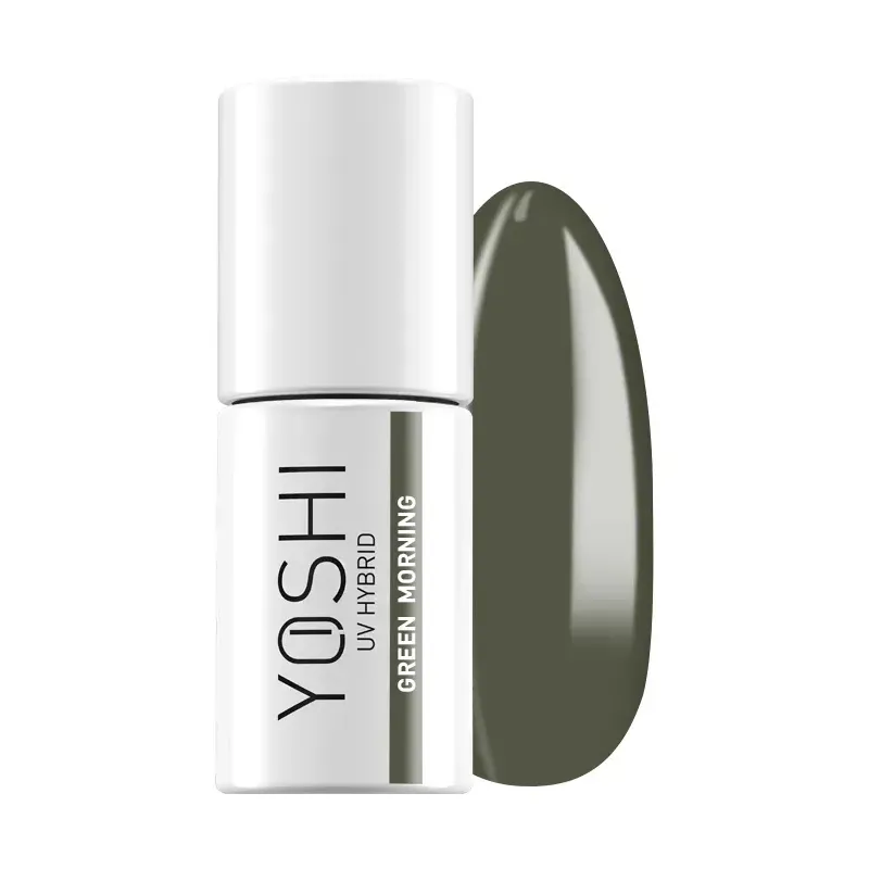 Yoshi - Lakier Hybrydowy 302 Green Morning 6ml Yoshi - Lakier Hybrydowy 302 Green Morning 6ml