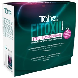 TAHE BOTANIC TRICOLOGY - PACK FITOXIL FORTE CLASSIC - Zestaw do pielęgnacji domowej (Szampon 300 ml + Ampułki 6 x10 ml)