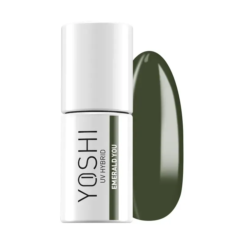 Yoshi - Lakier Hybrydowy 202 Emerald You 6ml Yoshi - Lakier Hybrydowy 202 Emerald You 6ml
