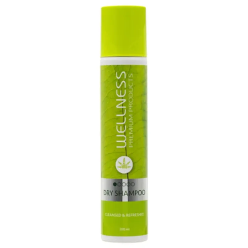 Wellness Premium Products Dry Shampoo, Suchy Szampon do Włosów, Odświeża, Nadaje Objętości, 200ml
