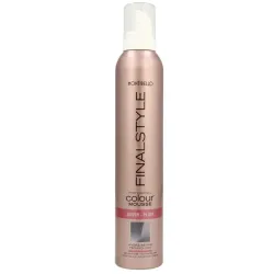 Montibello Finalstyle Colour Mousse - Pianka koloryzująca, nadająca teksturę i blasku włosom, 320ml - SREBRNY