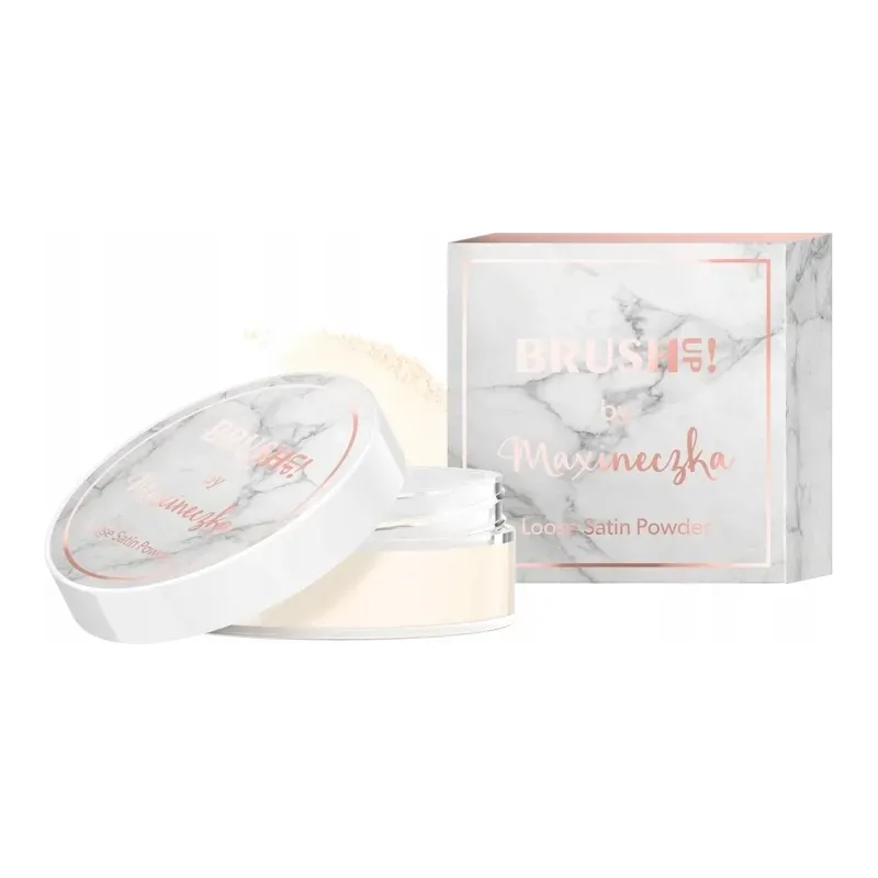 BRUSHUP! by MAXINECZKA MAKEUP LOOSE SATIN POWDER PUDER SYPKI SATYNOWY 8G BRUSHUP! by MAXINECZKA MAKEUP LOOSE SATIN POWDER PUDER SYPKI SATYNOWY 8G