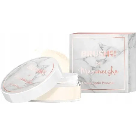 BRUSHUP! by MAXINECZKA MAKEUP LOOSE SATIN POWDER PUDER SYPKI SATYNOWY 8G