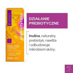 VIANEK Prebiotyczny Krem do twarzy rozświetlający z witaminą C