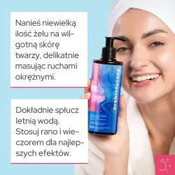 VIANEK Prebiotyczny Żel do mycia twarzy nawilżający 300ML