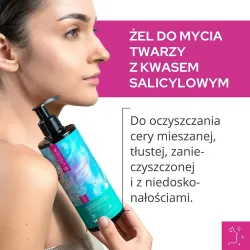 VIANEK Prebiotyczny Żel do mycia twarzy z kwasem salicylowym  300ML