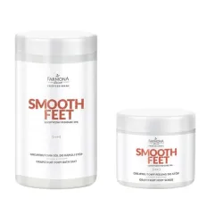 Farmona Smooth Feet Grejpfrutowy Zestaw peeling do stóp 690g + sól 1400g