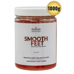 SMOOTH FEET, Grejpfrutowy peeling do stóp 1000g