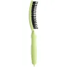 Olivia Garden Finger Brush Combo Medium Dolce Vita , Szczotka do Rozczesywania Włosów i Masażu, Green Pistachio Włosie Dzika