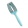 Olivia Garden Finger Brush Combo Medium Dolce Vita , Szczotka do Rozczesywania Włosów i Masażu, Blue Sky Włosie Dzika