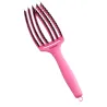 Olivia Garden Finger Brush Combo Medium Dolce Vita , Szczotka do Rozczesywania Włosów i Masażu, Pink Granita Włosie Dzika