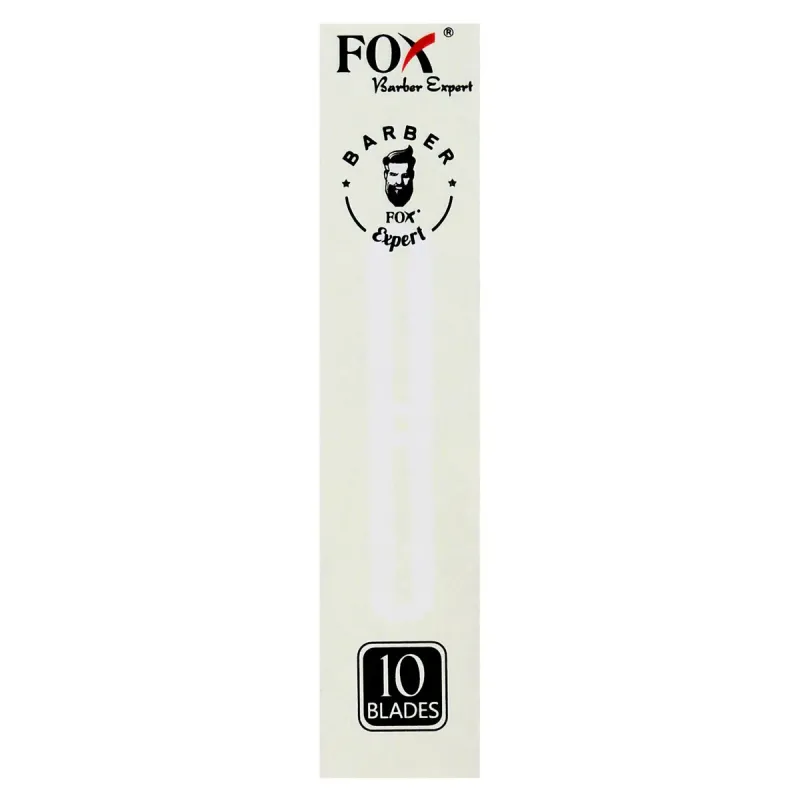 Fox Barber Ostrza do brzytwy fryzjerskiej 10 szt. Fox Barber Ostrza do brzytwy fryzjerskiej 10 szt.