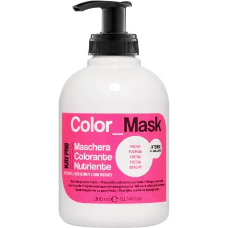 Kaypro Color Mask Fuchsia, Maska Koloryzująca i Tonująca Włosy, Fuksja 300ml