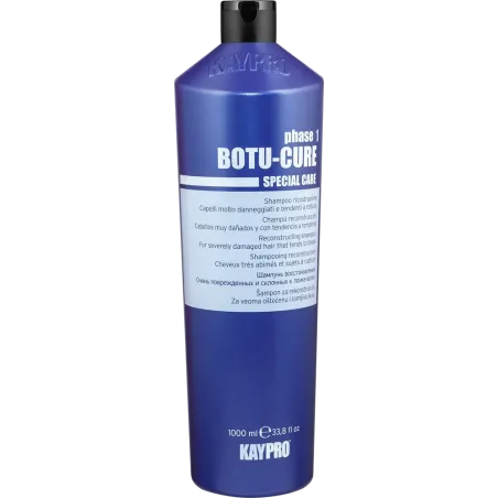 Kaypro Botu Cure Shampoo, Szampon Odbudowujący Włosy, Efekt Botoxu,1000ml