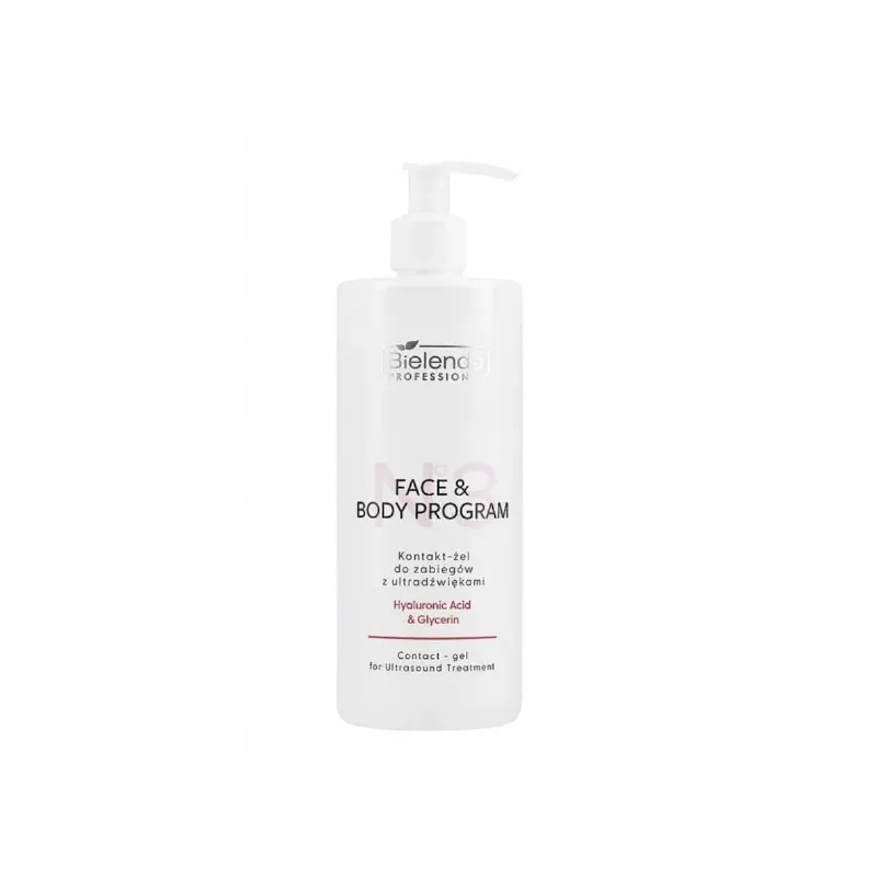 Bielenda Professional Kontakt Żel do Zabiegów z Ultradźwiękami, 500g