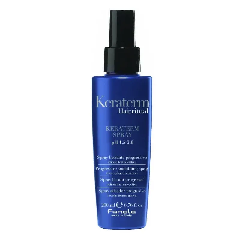 FANOLA Keraterm Spray termoochronny wygładzający z keratyną, 200ml FANOLA Keraterm Spray termoochronny wygładzający z keratyną, 200ml