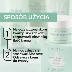 ALOESOVE Nawilżający krem do twarzy na dzień