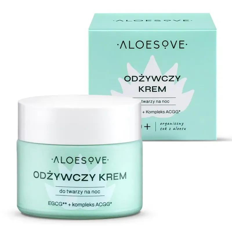 SYLVECO ALOESOVE ODŻYWCZY KREM NA NOC z ALOESEM SYLVECO ALOESOVE ODŻYWCZY KREM NA NOC z ALOESEM