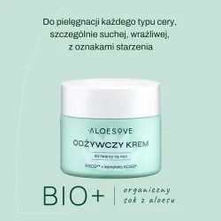 SYLVECO ALOESOVE ODŻYWCZY KREM NA NOC z ALOESEM