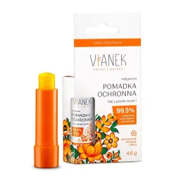 VIANEK ODŻYWCZA Pomadka ochronna z olejem z pestek moreli