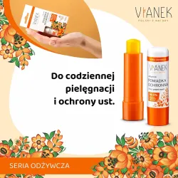 VIANEK ODŻYWCZA Pomadka ochronna z olejem z pestek moreli