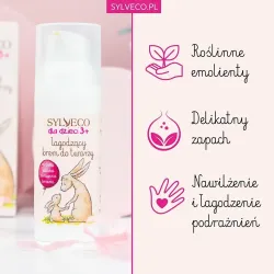SYLVECO dla dzieci 3+ Łagodzący krem do twarzy 50ml