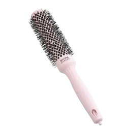 Olivia Garden Expert Blowout Speed Wavy Bristles Szczotka do suszenia i modelowania włosów różowa 35mm