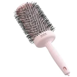 Olivia Garden Expert Blowout Speed Wavy Bristles Szczotka do suszenia i modelowania włosów różowa  65mm