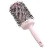 Olivia Garden Expert Blowout Speed Wavy Bristles Szczotka do suszenia i modelowania włosów różowa  65mm