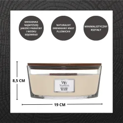 WoodWick White Honey Świeca Hearthwick 453,6g